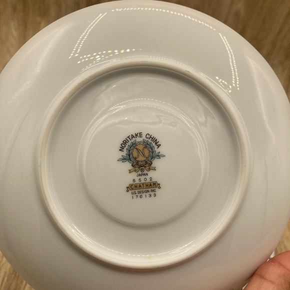 1 NORITAKE CHINA JAPAN 5502 CHATHAM CUP TEA AND SAUCER - Picture 8 of 14